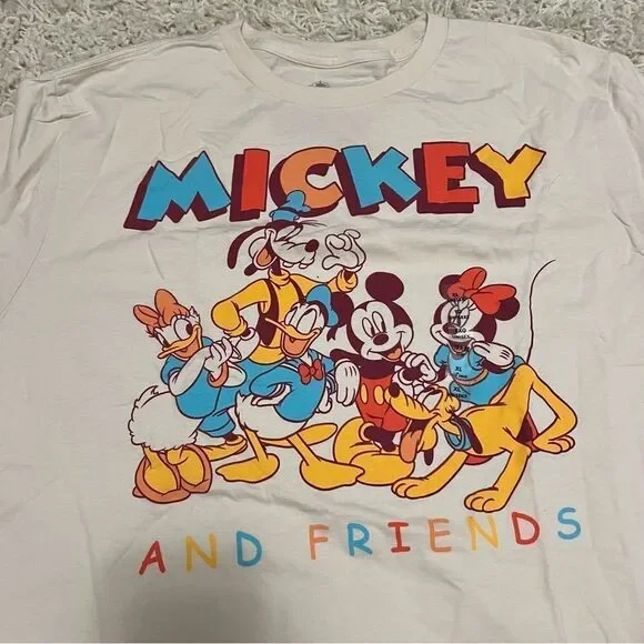 Disney Parks Mickey Mouse and Friends T-Shirt for Adults - Picture 2 of 5